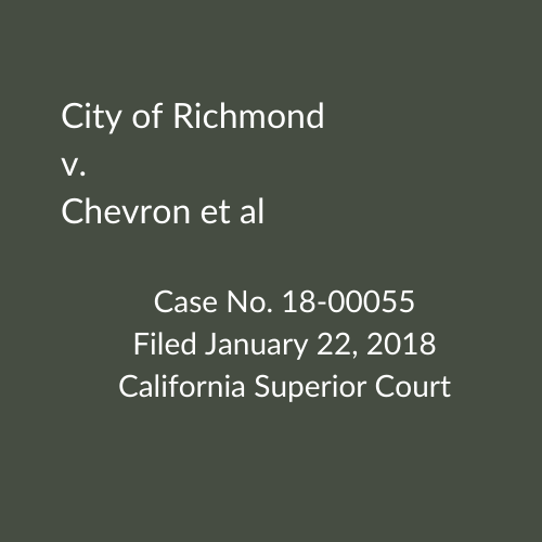 Richmond v. Chevron et al